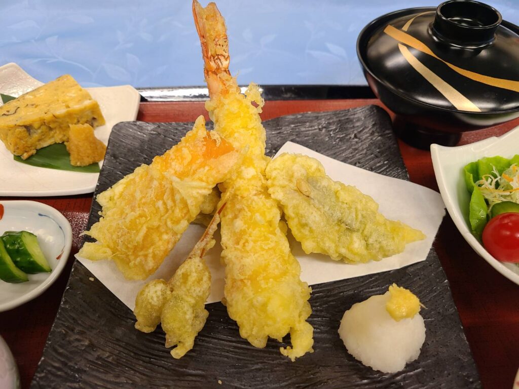 秋の天ぷら御膳