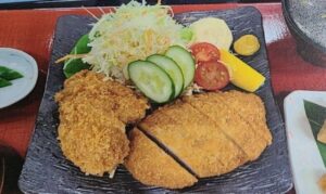 牡蠣フライとヒレカツ御膳の画像