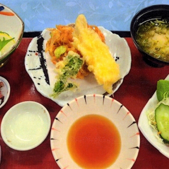あさりのかき揚げ御膳
