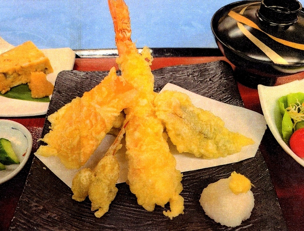 秋の天ぷら御膳